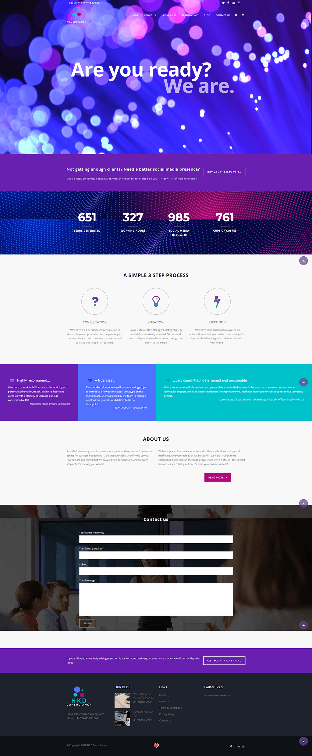 HKD Consultancy – Homepage HKD Consultancy - Homepage