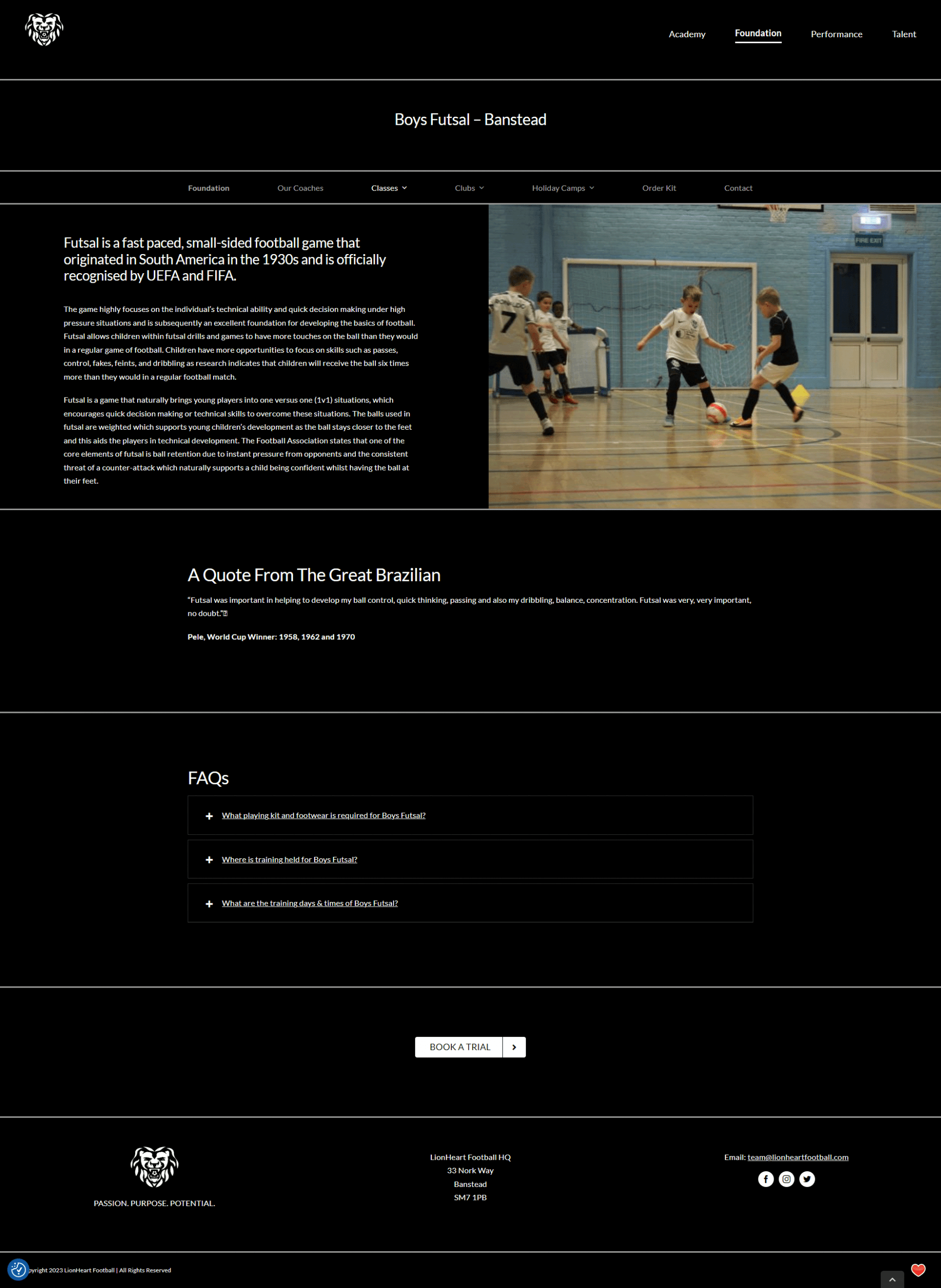 Profile – Lionheartfootball Profile - Lionheartfootball