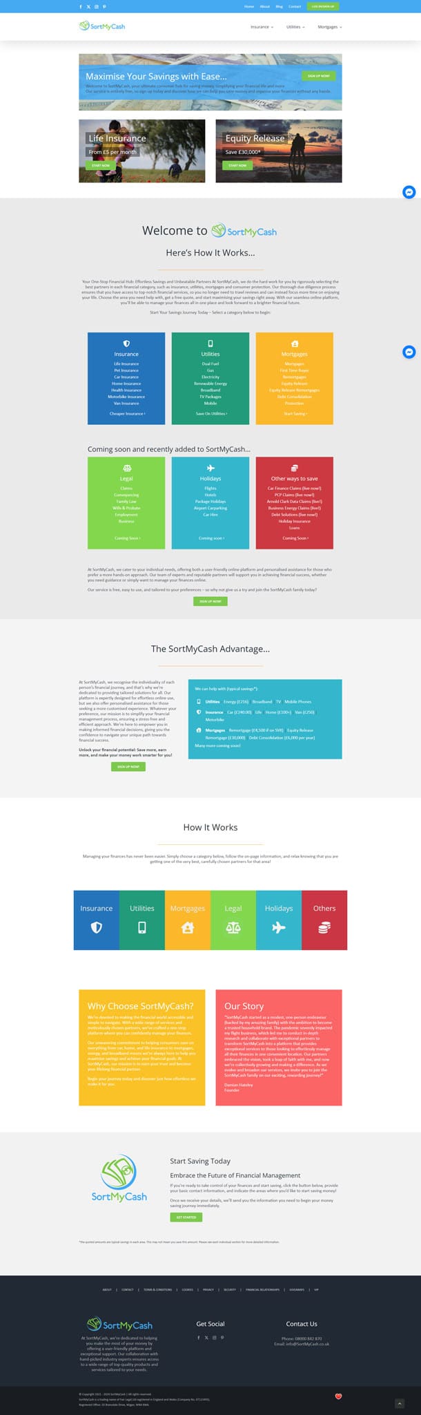 Profile – SortMyCash homepage Profile - SortMyCash homepage