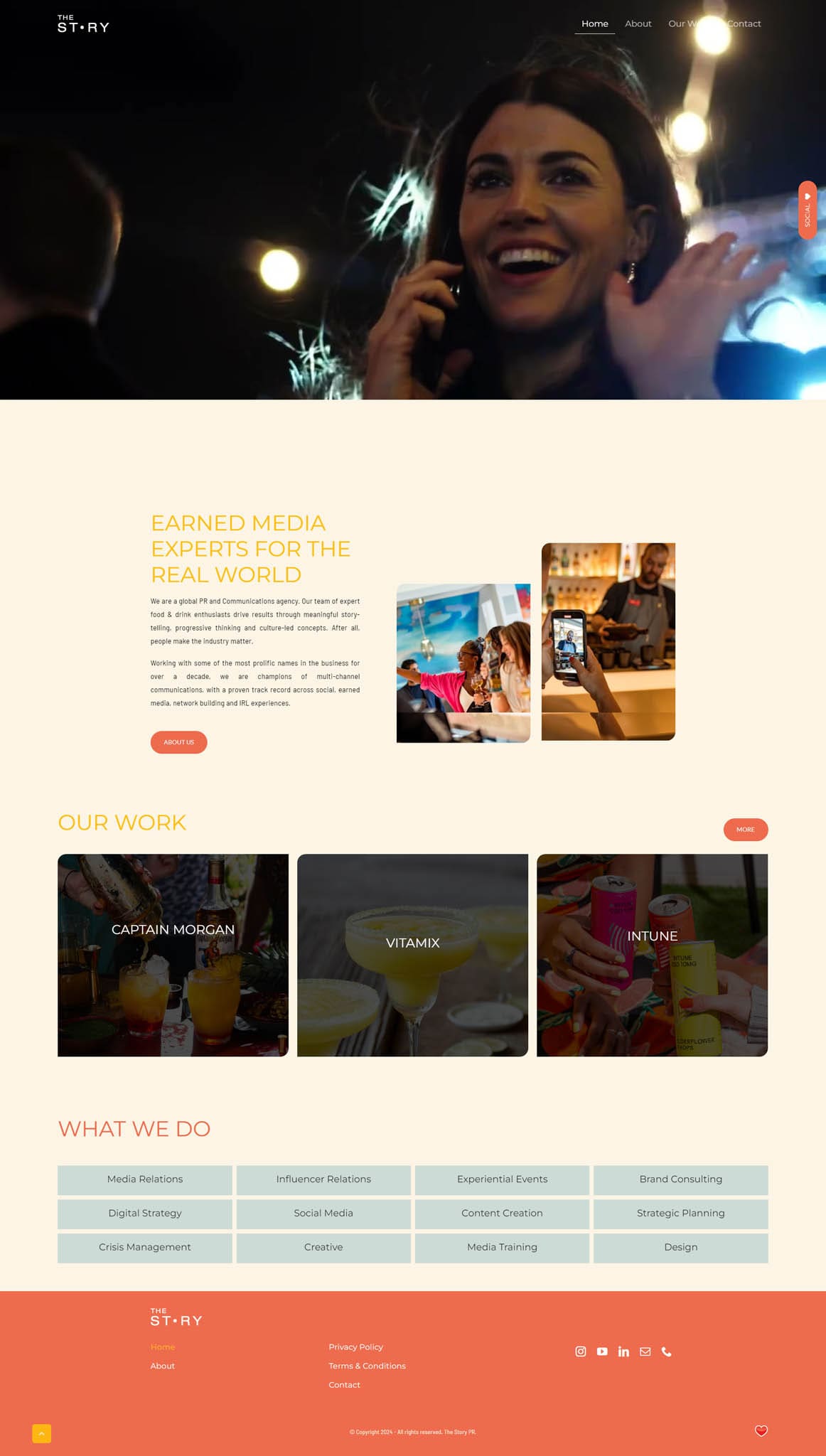 The Story - Homepage